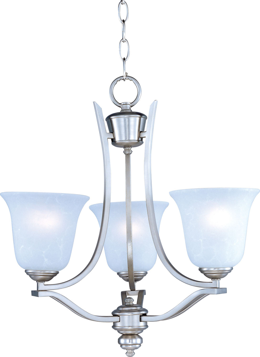 Maxim Lighting 10174ICSS Madera Chandelier in Satin Silver