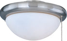 Éclairage Maxim FKT206SN Ventilateur  Kits d'éclairage pour plafond Ventilateur  Kit d'éclairage en nickel satiné