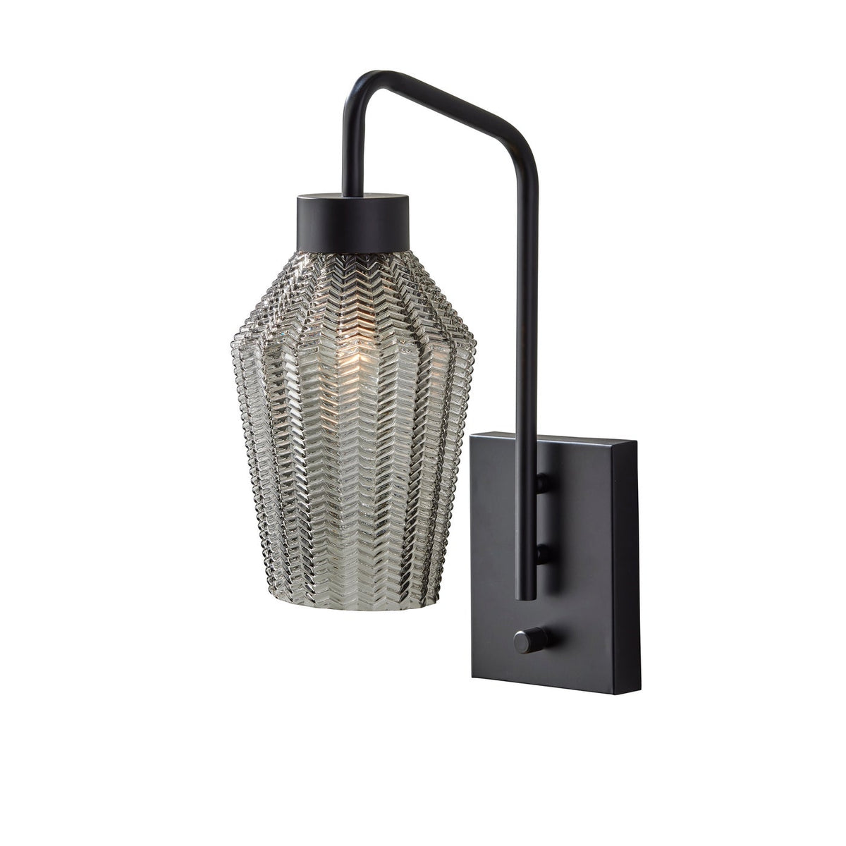 Adesso Home - 3876-01 - Wall Lamp - Belfry - Black