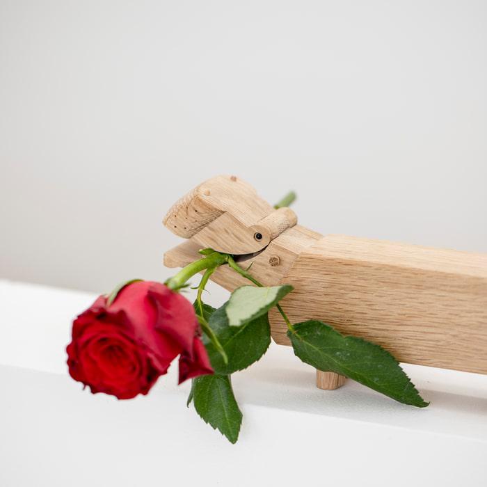 Kay Bojesen 39202 Hippo Wooden Figurine in Oak