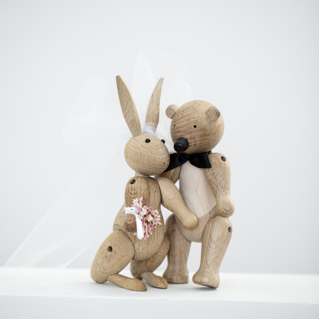 Kay Bojesen 39203 Figurine en bois de lapin en chêne