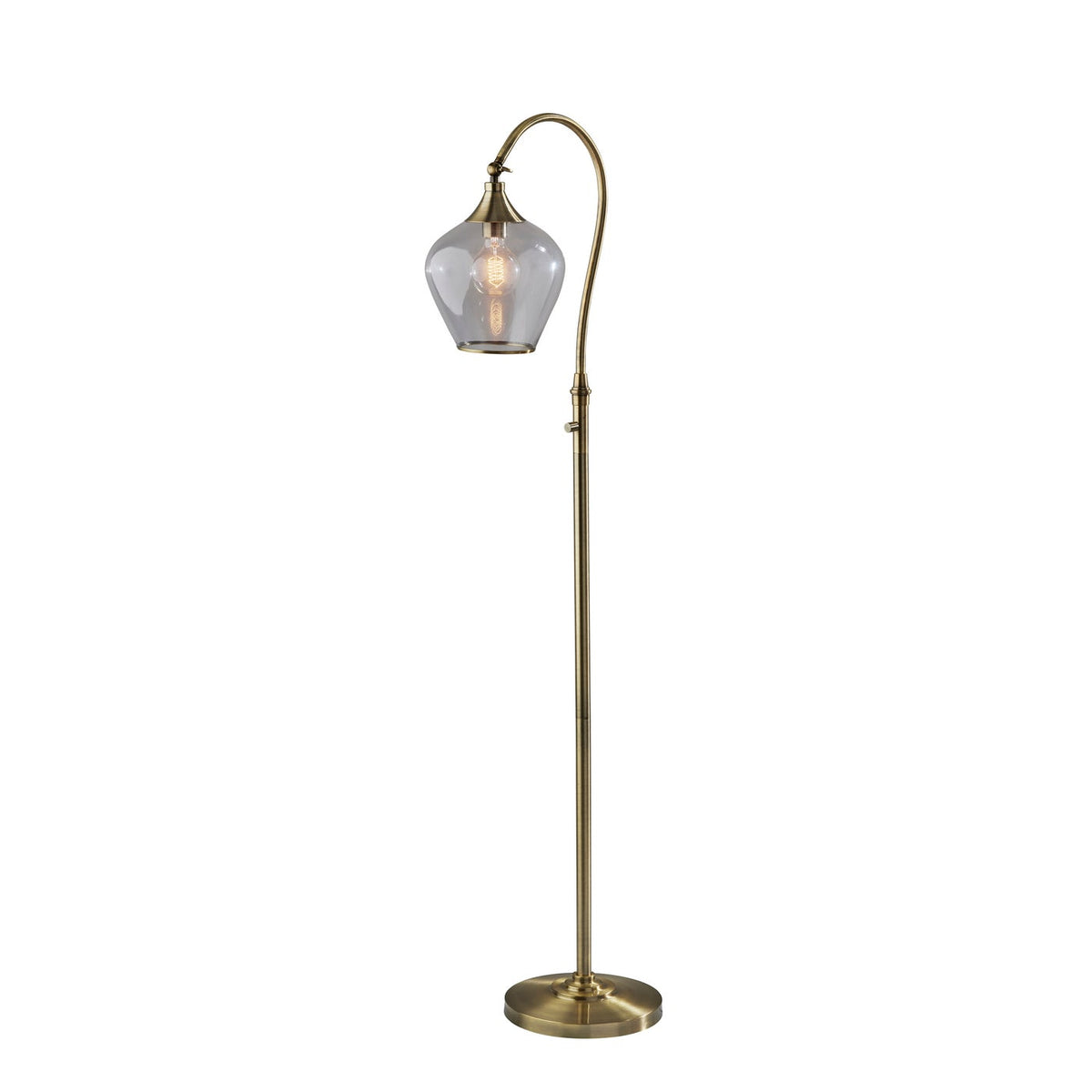 Adesso Home - 3923-21 - Floor Lamp - Bradford - Antique Brass