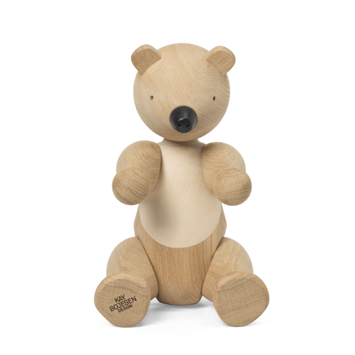 Kay Bojesen 39537 Bear Wooden Figurine in Oak/Maple