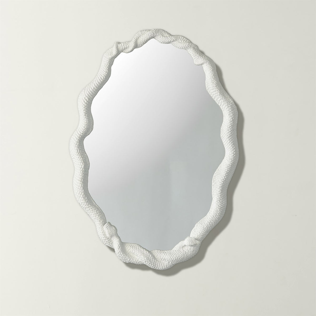 Miroir serpent entrelacé