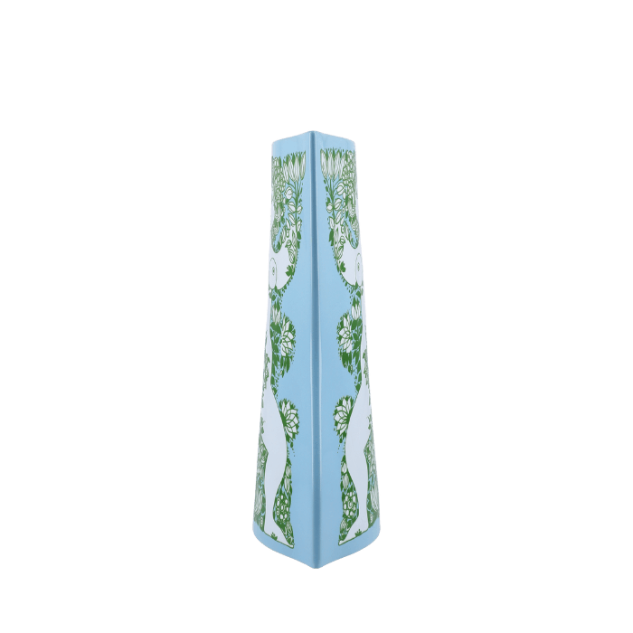 Bjørn Wiinblad 53120 Nina Vase in Light Blue/Green