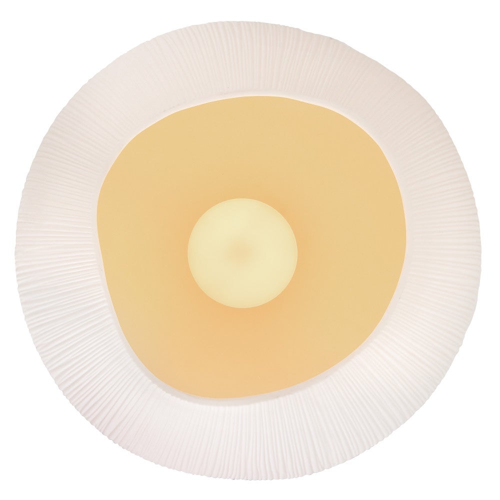 Fredrick Ramond FR47304UB Porcelaine d'Antibes Suspension en laiton non verni