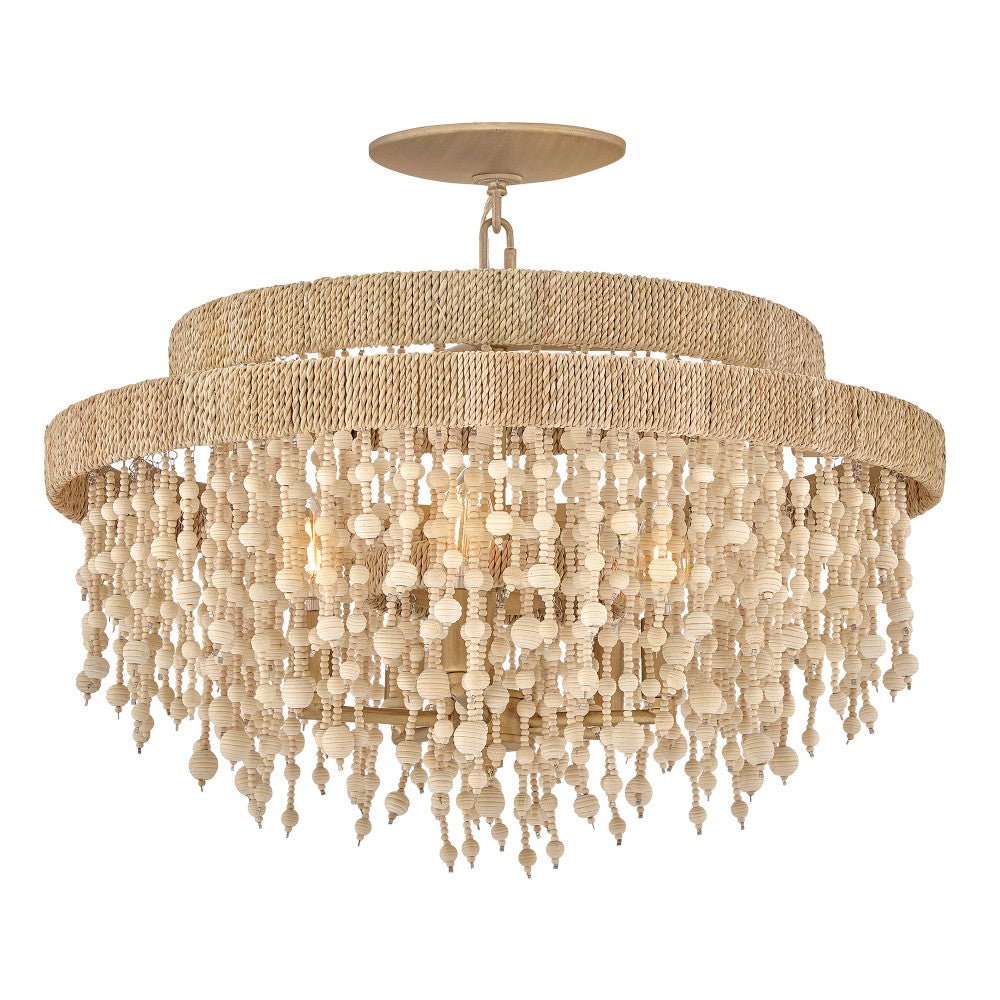 Fredrick Ramond FR47003BNG Freya Semi-encastré à perles en or bruni
