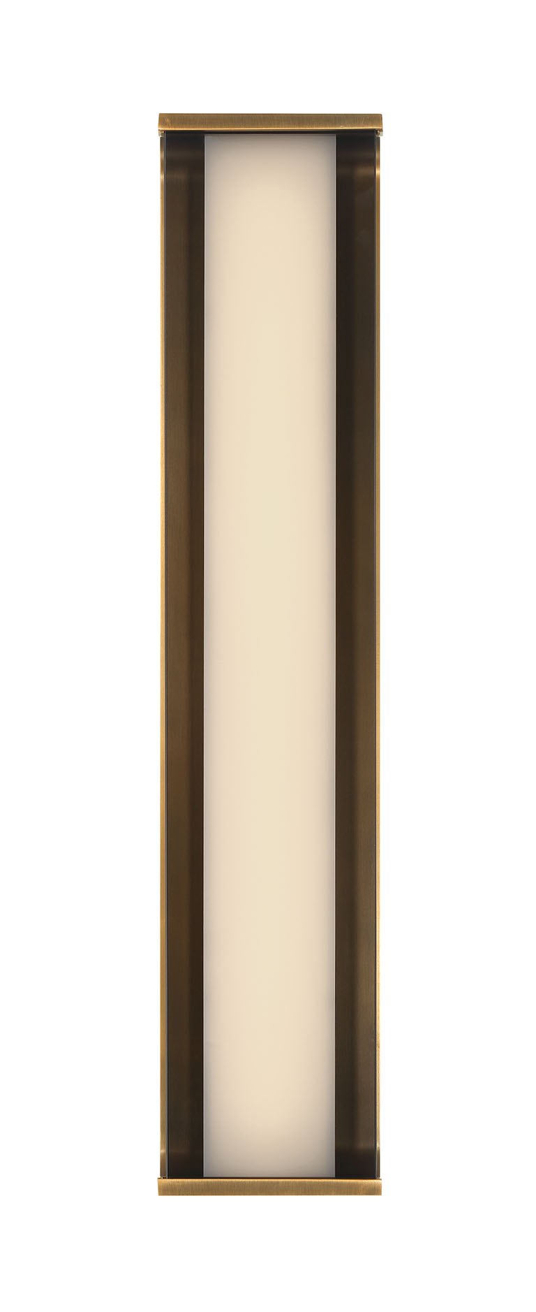 Eurofase 50116-010 Dulton LED Outdoor Wall Sconce in Antique Brass