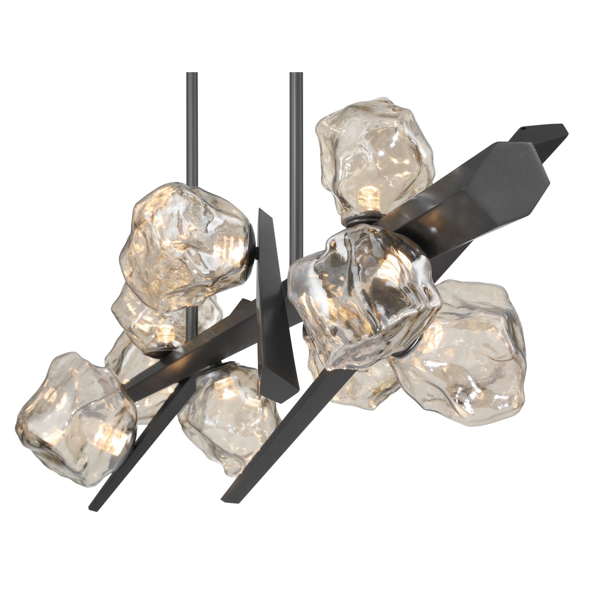 Eurofase 47236-028 Thorah LED Linear Chandelier in Graphite