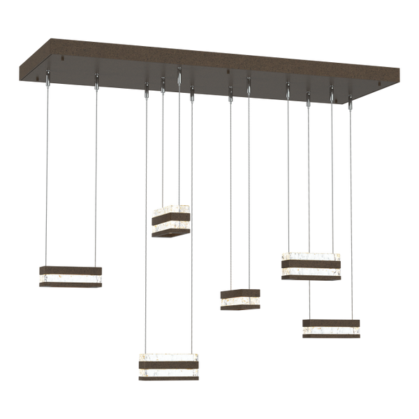 Stacks 6-Light LED Suspension