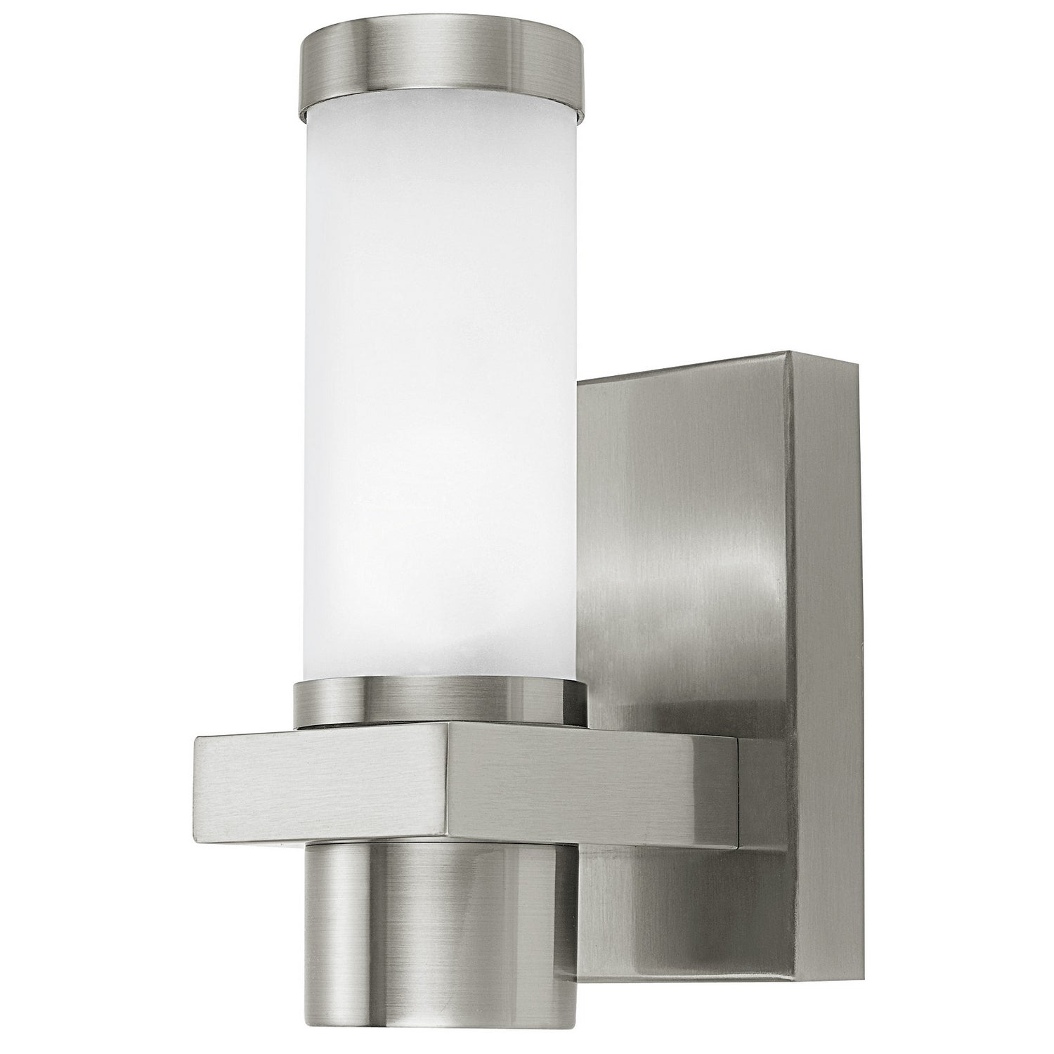 Eglo Canada - 86385A - One Light Outdoor Wall Mount - Konya - Matte Nickel