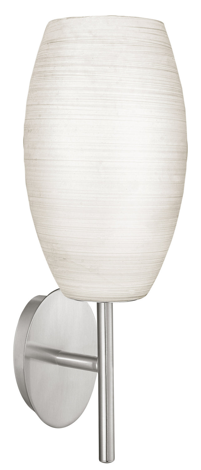 Eglo Canada - 88956A - One Light Wall Sconce - Batista 1 - Matte Nickel