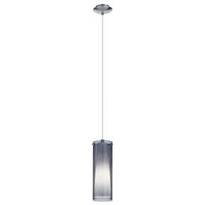 Eglo Canada - 90304A - Une lampe Suspension - Pinto Nero - Nickel mat