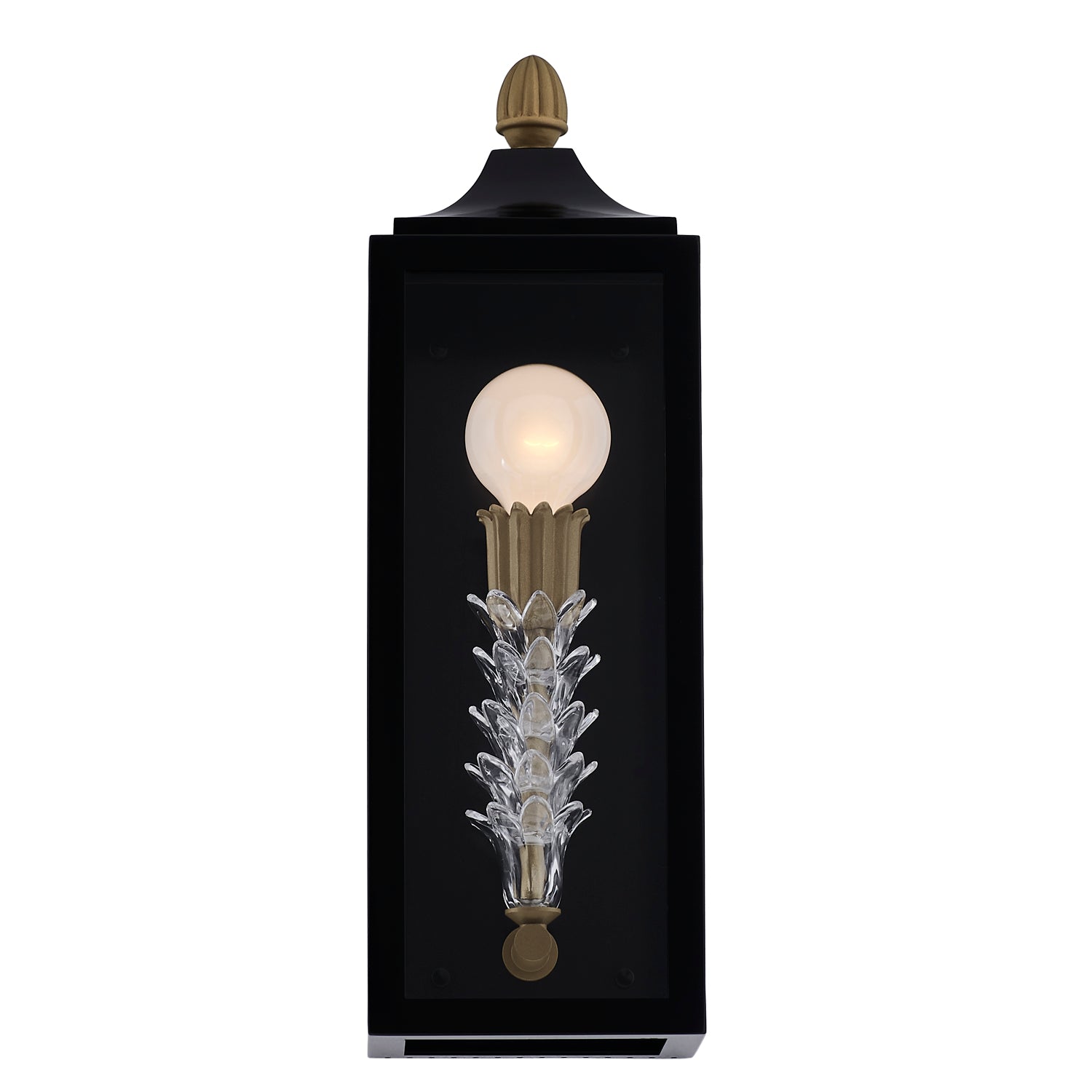 Kalco - 410120MB - One Light Wall Sconce - Midsummer - Matte Black