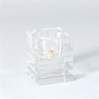 Porte-bougie votive brillant
