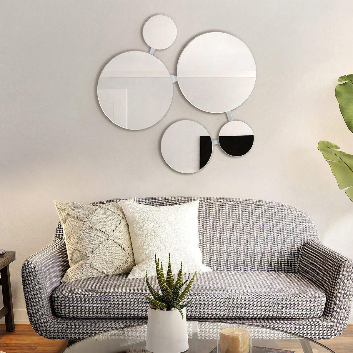 Marshmallow Wall Art Mirror