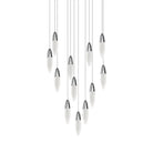 Sonneman 4164.01 Sultana Suspendu en chrome poli