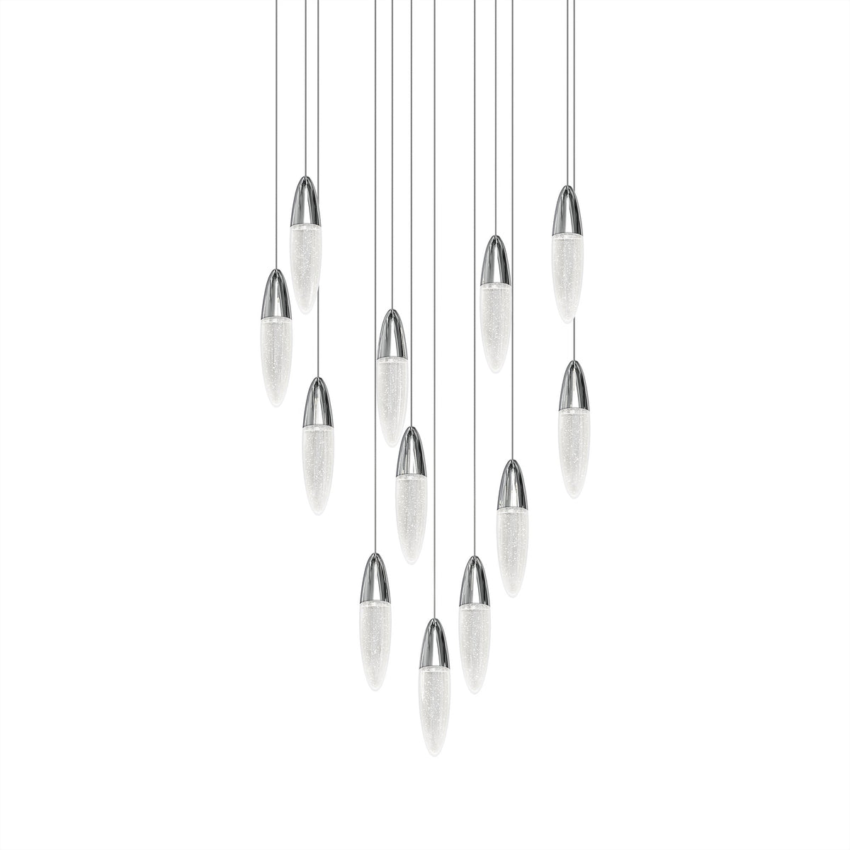 Sonneman 4164.01 Sultana Suspendu en chrome poli