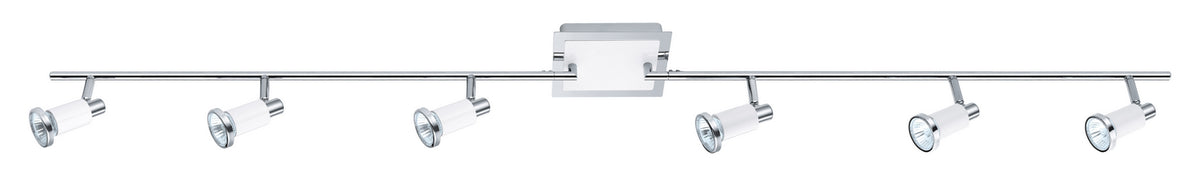 Eglo Canada - 200121A - Four Light Track Light - Eridan - Chrome & Glossy White