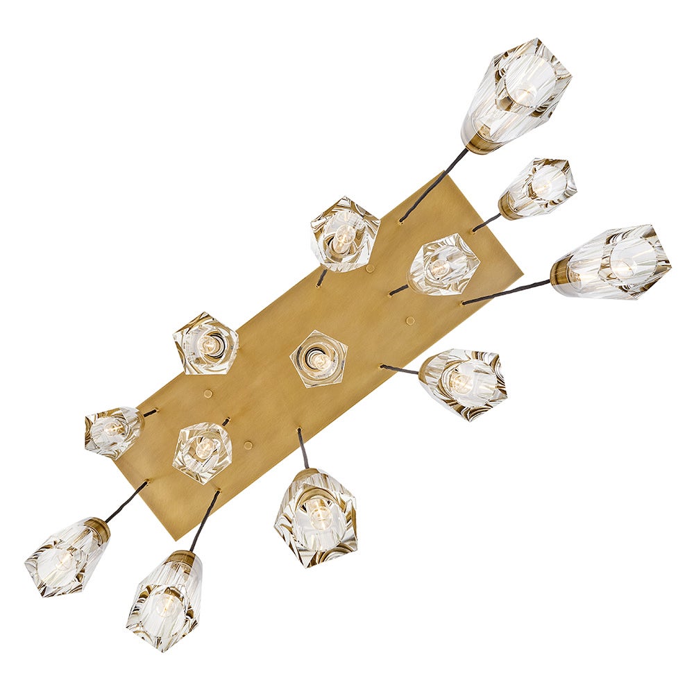 Fredrick Ramond FR31105HBR-CL Cosette Crystal Linear en laiton Heritage