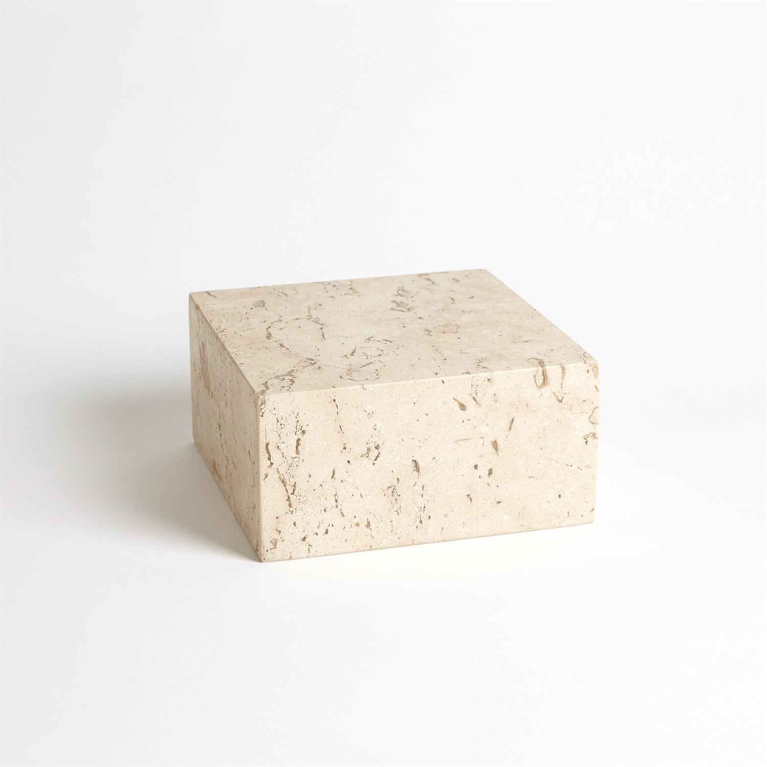 Travertine Cube Riser