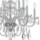 Crystorama - 1130-CH-CL-MWP - Dix Lumières Suspendu - Cristal traditionnel - Chrome poli