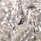 Crystorama - 1135-CH-CL-SAQ - 12 Lumières Suspendu - Cristal traditionnel - Chrome poli