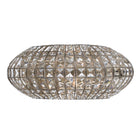 Crystorama - 342-SA - Deux feux Murale - Solstice - Argent antique
