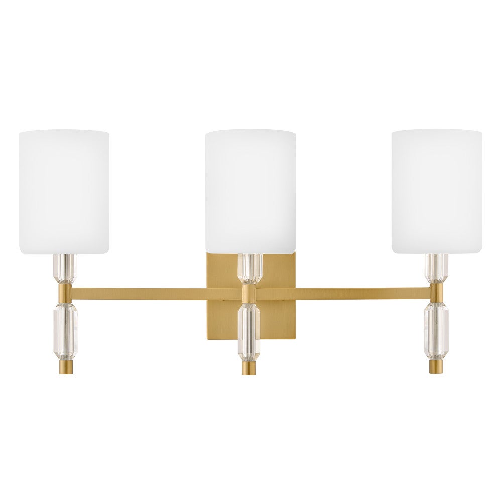 Hinkley Lighting 57613LCB Anika Vanity in Lacquered Brass