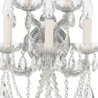 Crystorama - 4425-CH-CL-MWP - Cinq lumières Murale - Maria Theresa - Chrome poli