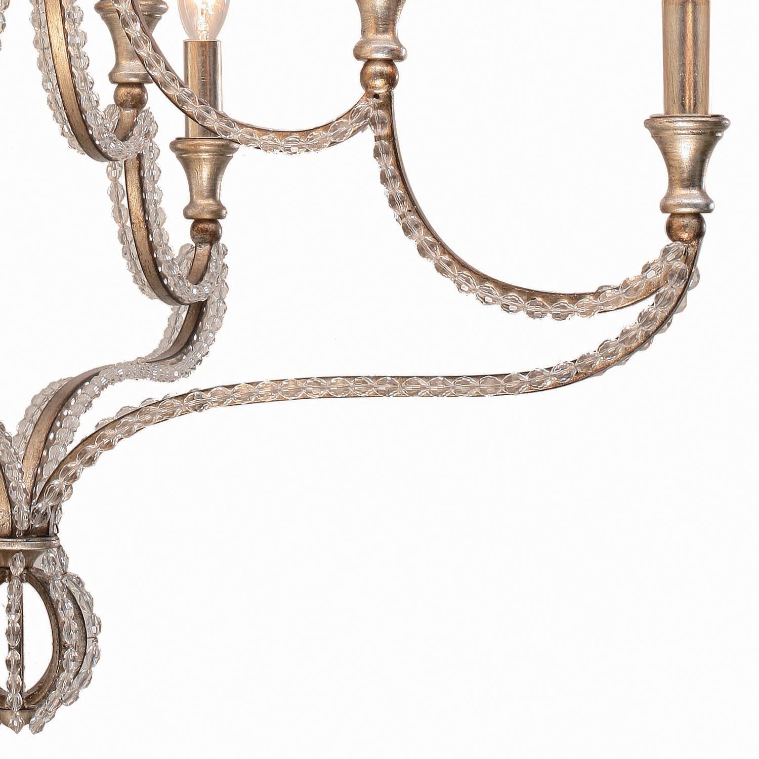 Crystorama - 6768-DT - Huit Lumières Suspendu - Guirlande - Crépuscule angoissé