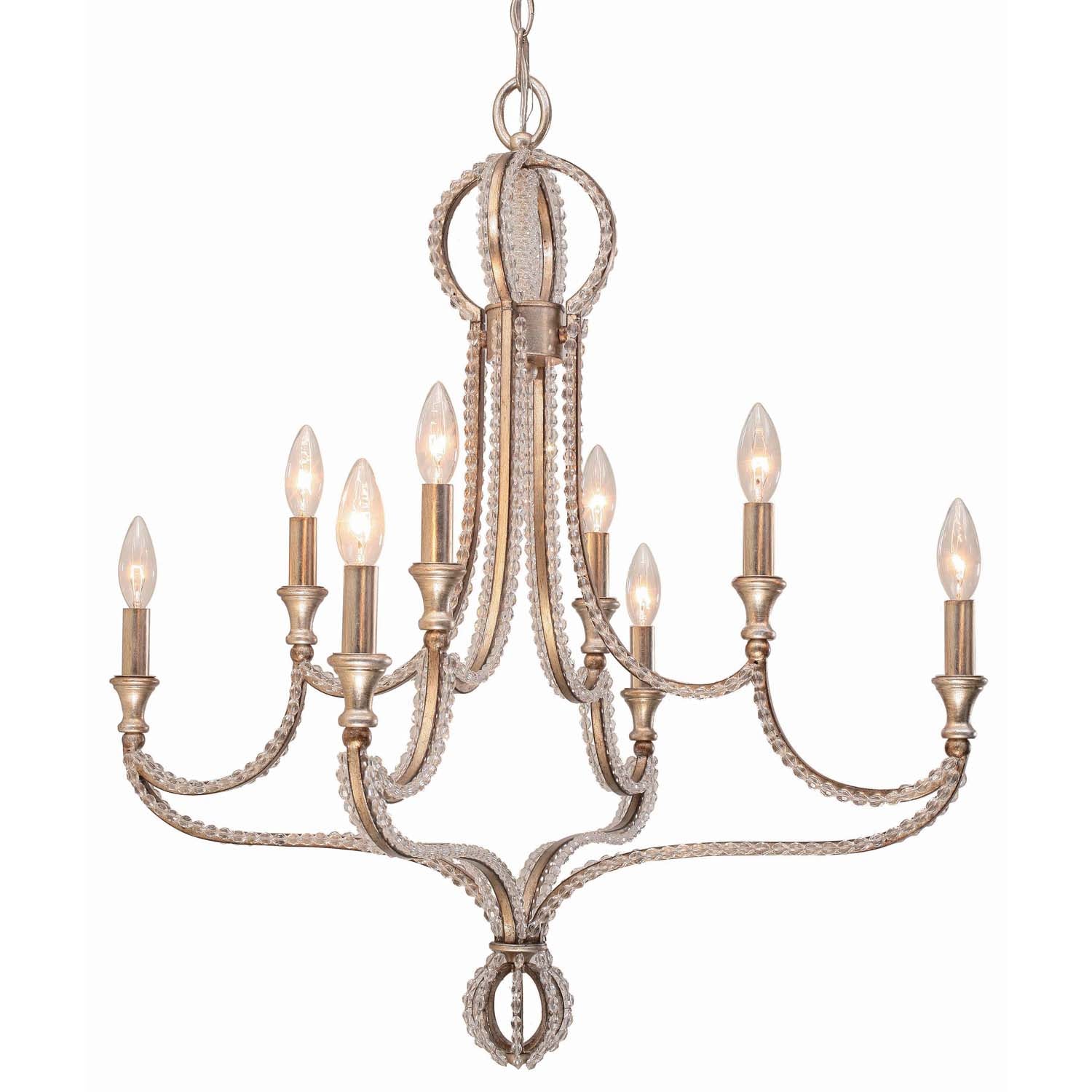 Crystorama - 6768-DT - Huit Lumières Suspendu - Guirlande - Crépuscule angoissé