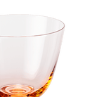 Holmegaard 4300487 Flow Glass on Foot in Champagne