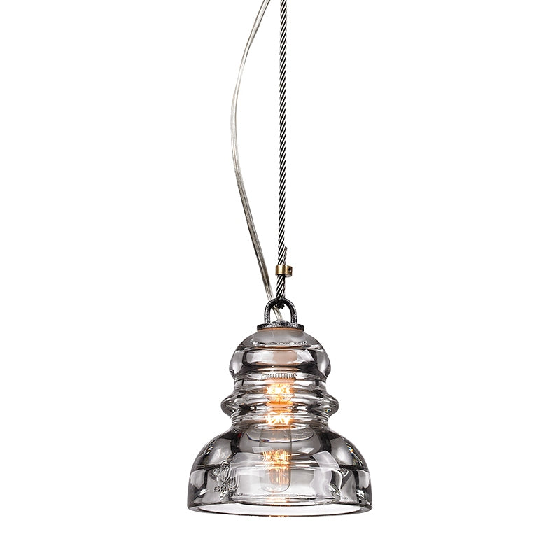 Troy Lighting Canada - F3132-OS - One Light Pendant - Menlo Park - Old Silver