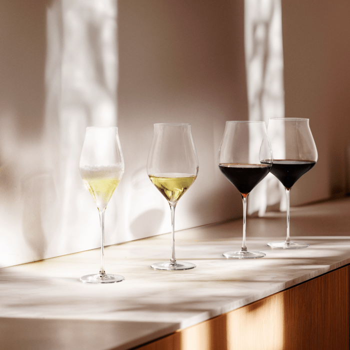 Holmegaard 4304701 Notes Wine Glasses in Clear