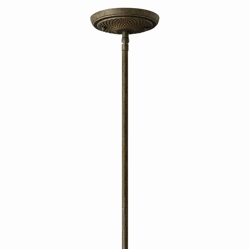 Luminaire Hinkley Lighting 4312PZ, tige de 30,5 cm (12 po), couleur bronze nacré.