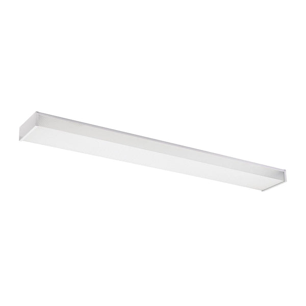 Drop Lens Fluorescent Flush Mount