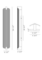 Eurofase 50063-024 Neoness LED Extérieur Murale en noir mat