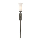 Hubbardton Forge - 204529-SKT-07-GG0350 - One Light Wall Sconce - Sweeping Taper - Dark Smoke