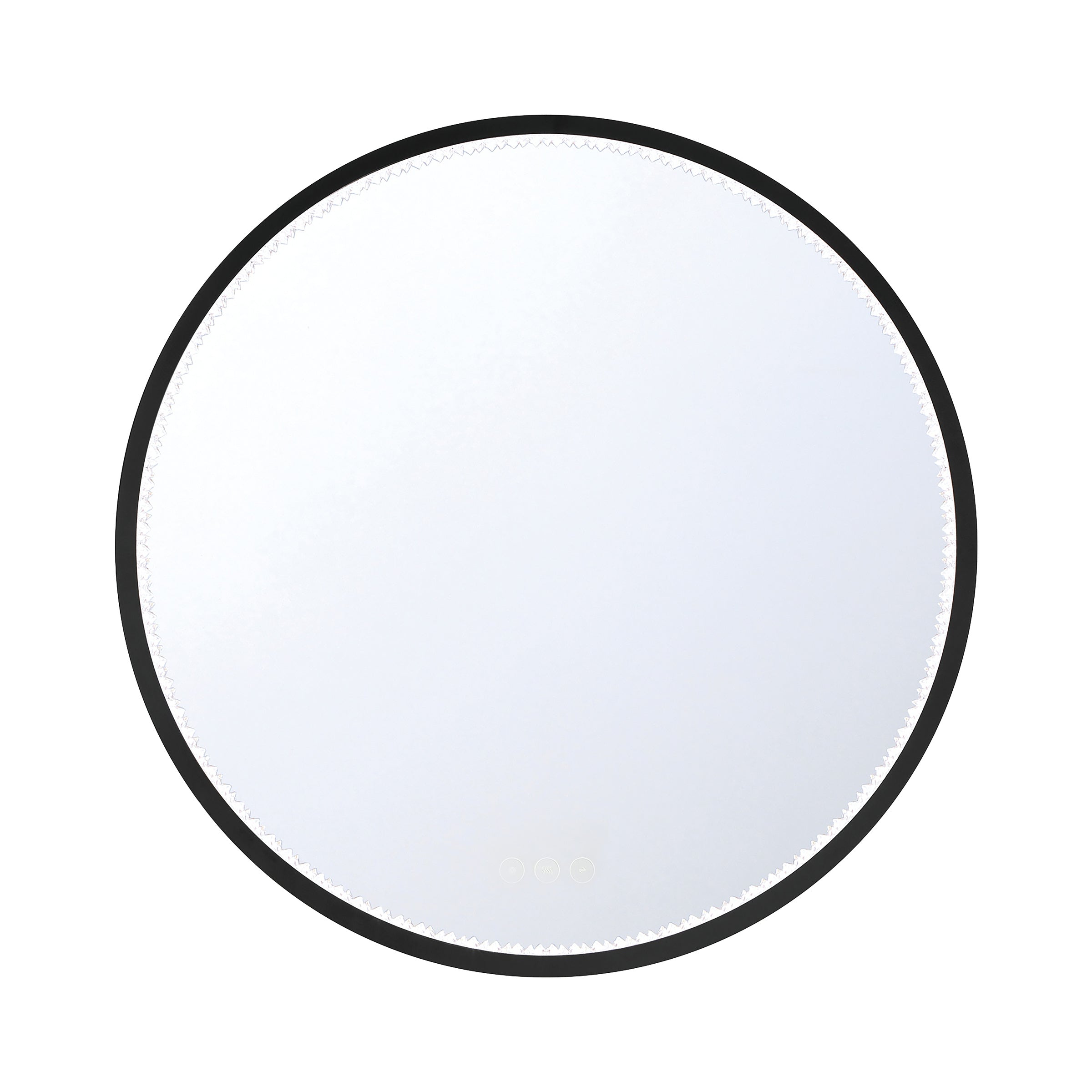Eurofase 48094-016 Cerissa LED Round Mirror in Black
