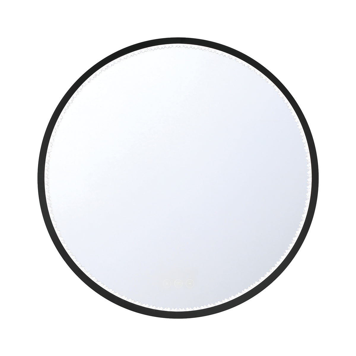 Eurofase 48094-016 Cerissa LED Round Mirror in Black