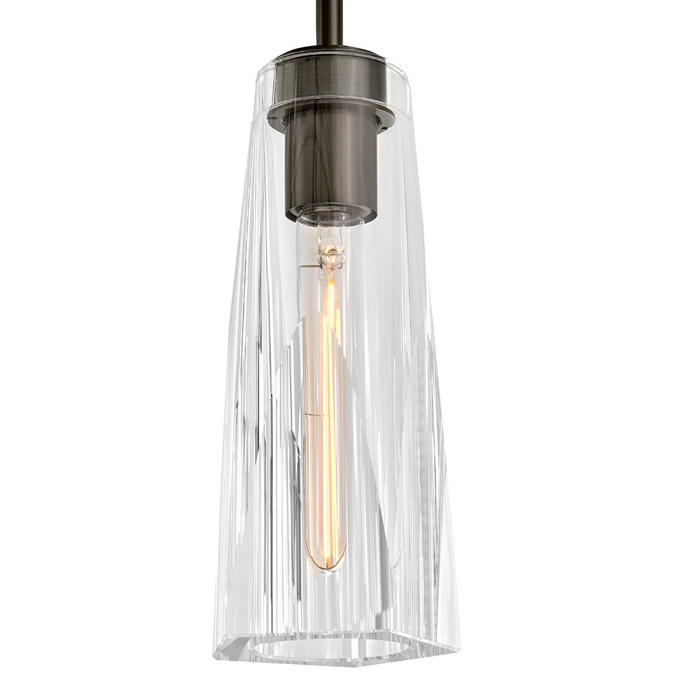 Fredrick Ramond FR31104BX-CL Cosette Cristal Suspension en oxyde noir