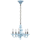 Crystorama - 9845-CH-IB - Five Light Mini Chandeliers - Harper - Polished Chrome