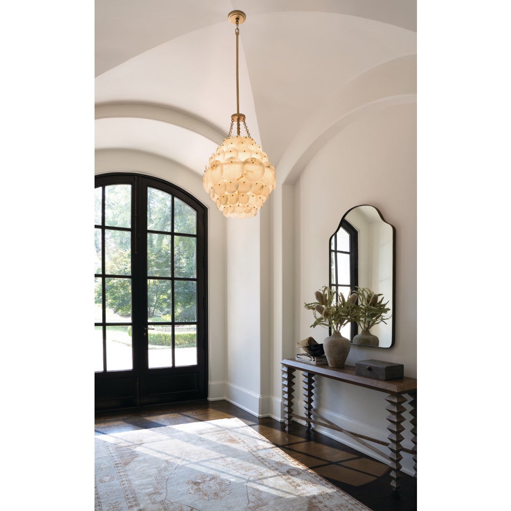 Hinkley Lighting 43807PI Yara Pendant in Piastra Gold