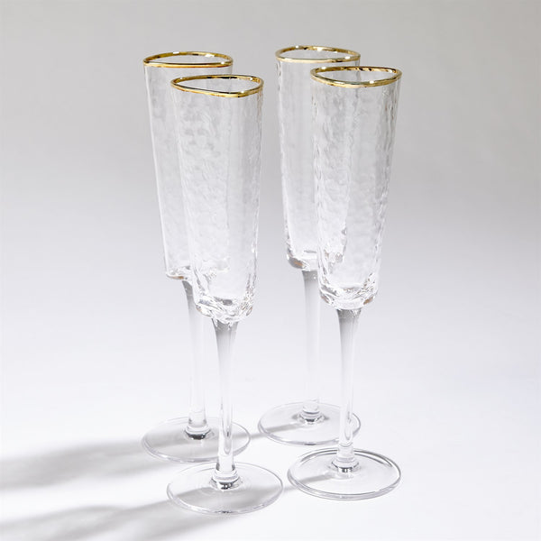 S/4 Verres martelés