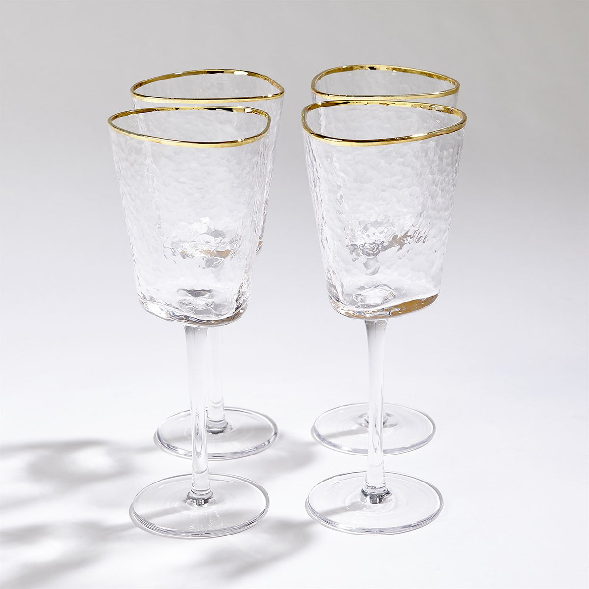 S/4 Verres martelés