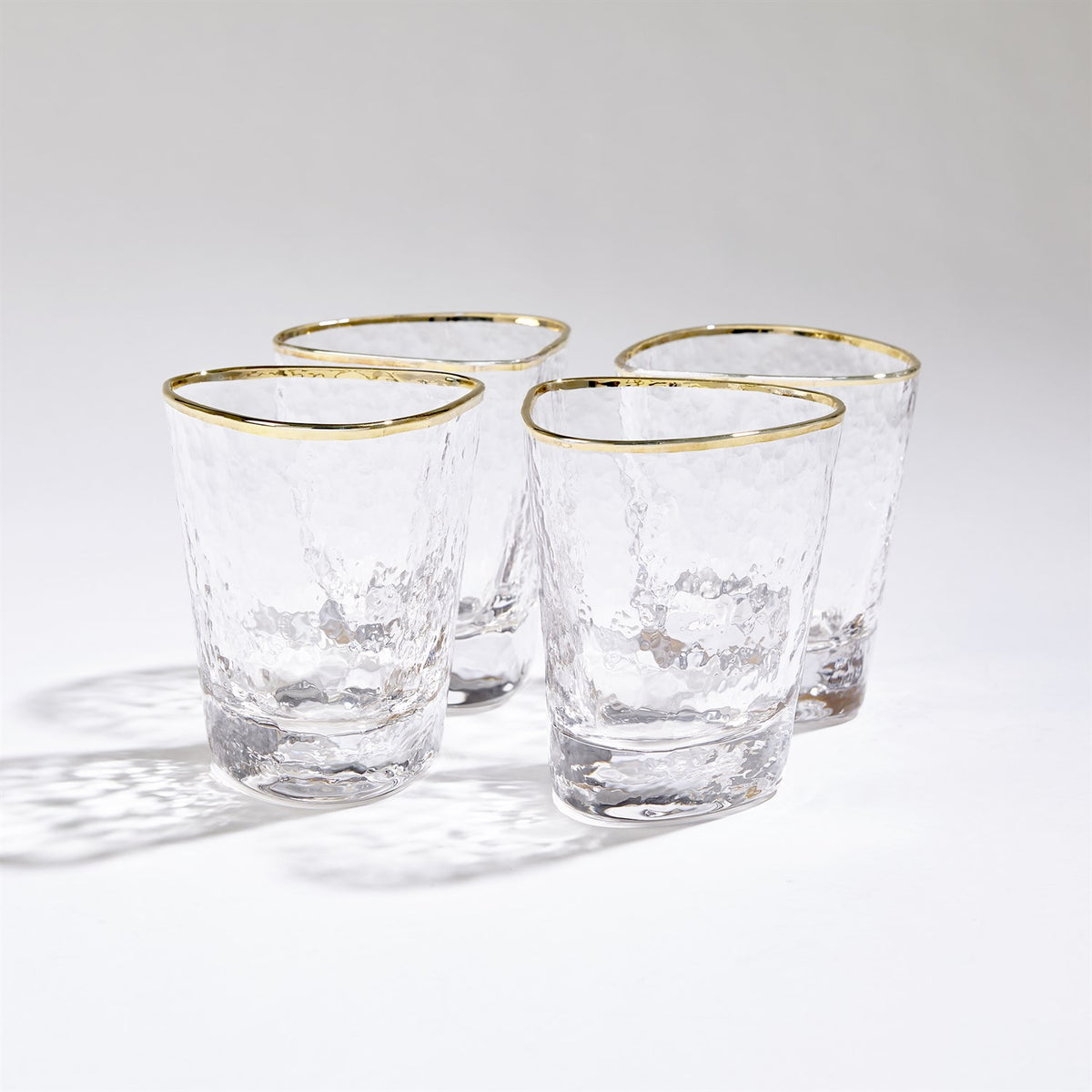 S/4 Verres martelés