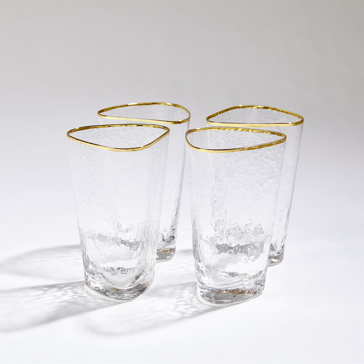 S/4 Verres martelés