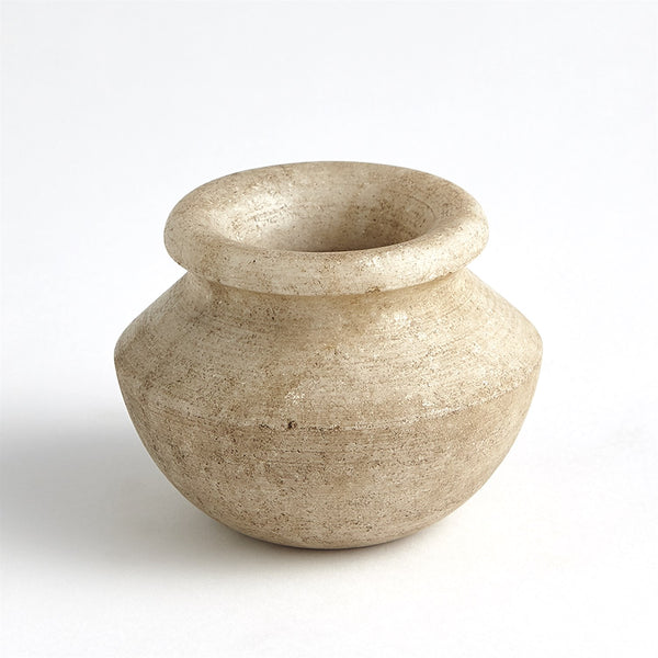 Vase en marbre