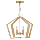 Lark 83647LCB Sammi Pendant in Lacquered Brass